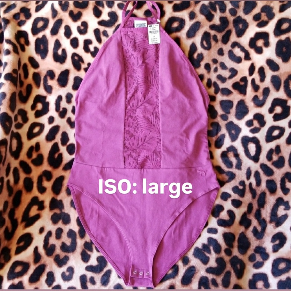 PINK Victoria’s Secret Lace Bodysuit
